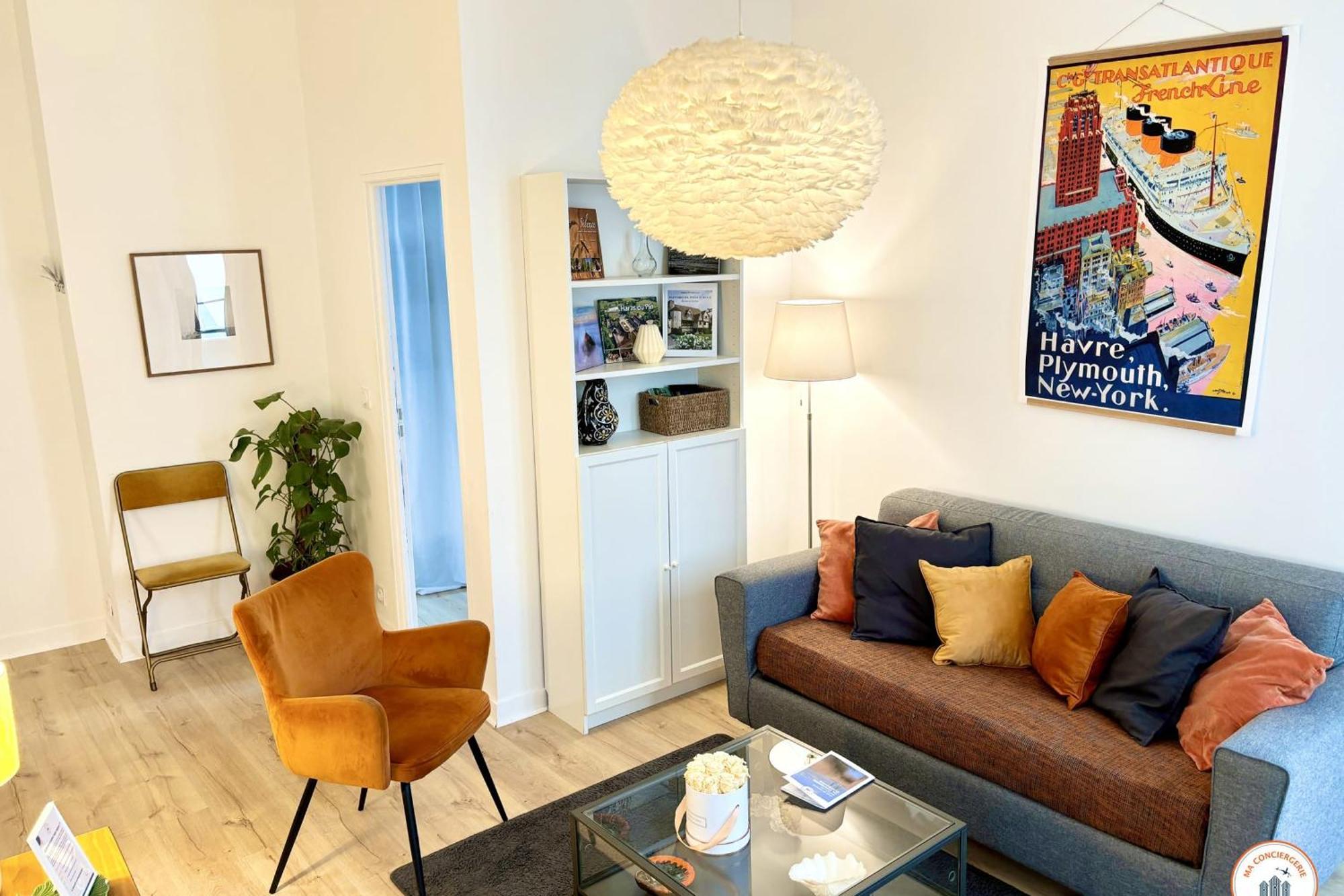 Appartamento L'Oasis Havrais - Centre Historique Le Havre Esterno foto