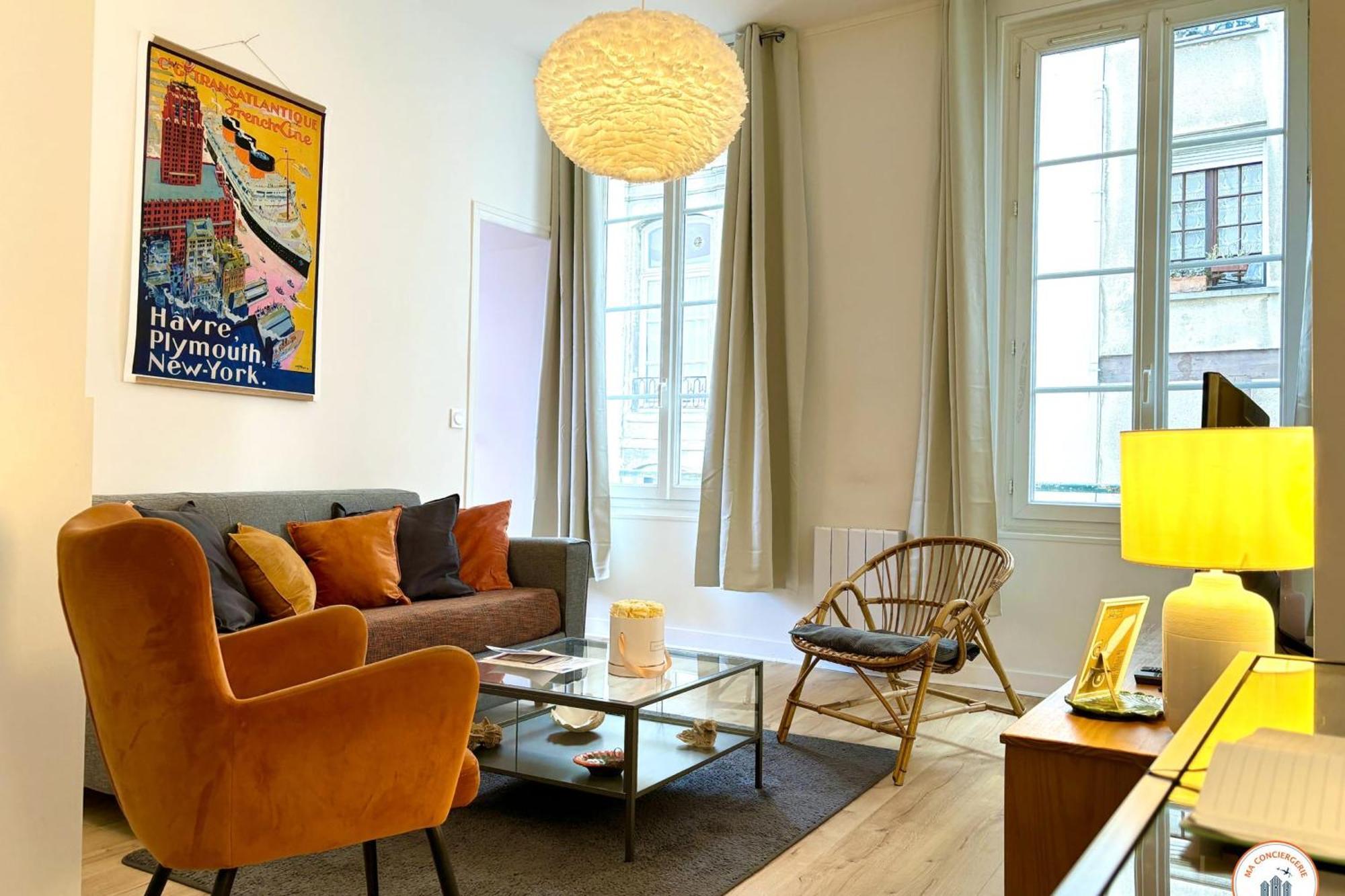 Appartamento L'Oasis Havrais - Centre Historique Le Havre Esterno foto