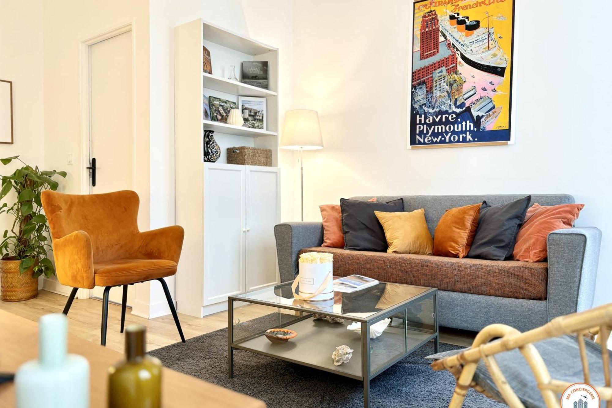 Appartamento L'Oasis Havrais - Centre Historique Le Havre Esterno foto